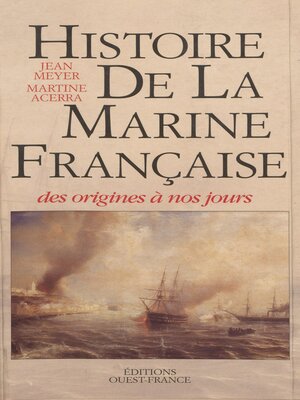 cover image of Histoire de la Marine française
